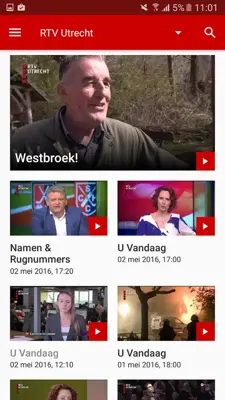 RTV Utrecht android App screenshot 10