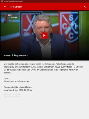 RTV Utrecht android App screenshot 3