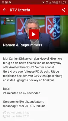 RTV Utrecht android App screenshot 7